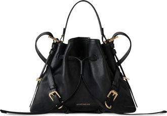 Givenchy Small Voyou Bucket Bag In Shiny Leather