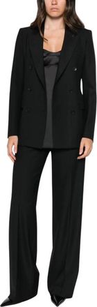 Tagliatore Dames, Jassen, Zwart, Maat: 2XS Leer