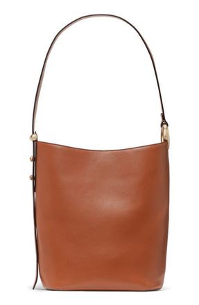 Kate Spade New York halo fine grain leather bucket bag in Southwest Desert at Nordstrom