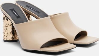 Givenchy Tape leather mules