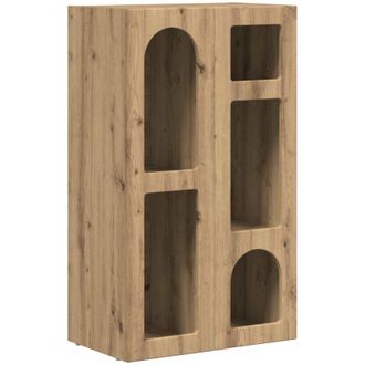 vidaXL Sideboard Artisan Oak 59 x 35 x 100.5 cm Engineered Wood vidaXL