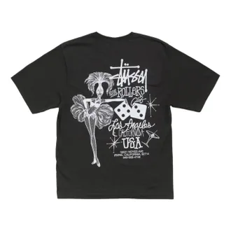 St&uuml;ssy High Rollers T-Shirt Black 1905200-FBLA