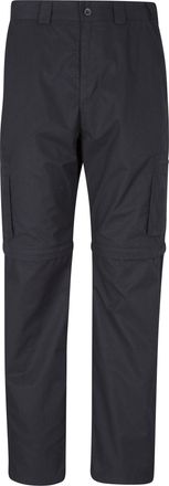 Mountain Warehouse Heren Trek II Cabrio wandelbroek (Zwart)