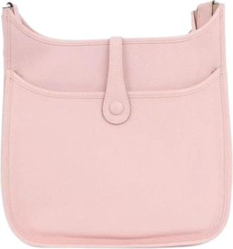 Herm&egrave;s Pre-owned Vintage Shoulder Bag - Dames - Vintage Schoudertas - Roze - ONE Size - Leer - Vintage