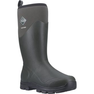 The Original Muck Boot Company Rancher Rubber Mens Dusty Olive/Black Winter Knee High - Size UK 10