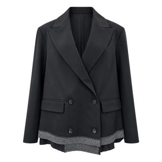 PDR Phisique Du Role Blazer Doppiopetto - - Jackets - Donna - Nero - M