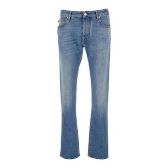 Jacob Cohen Jeans, Heren, Blauw, W31, Denim, Slim-Fit Bard Lichtblauwe Jeans