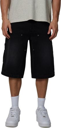 Good For Nothing Carpenter Denim Shorts. in Black at Nordstrom, Size Xx-Large Uk