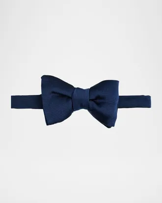 Tom Ford Men & apos;s Rib Textured Silk Bow Tie