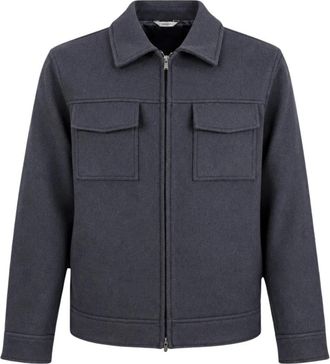 Manuel Ritz Lichtgewicht Jas - Heren - Zomerjassen - Blauw - 2XL - Jassen
