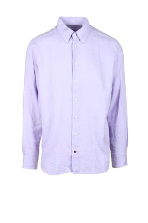 Carrel Purple Textured Button-Down Shirt