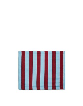 La DoubleJ Placemats Set Of 2 (35X45) Riga Bordeaux - Azzurro at Nordstrom
