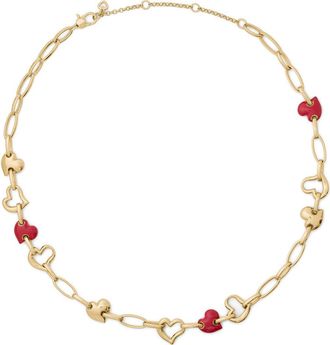 Kate Spade New York amour necklace in Dark Scarlet at Nordstrom