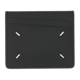 Maison Margiela Wallets & Cardholders, male, Black, ONE SIZE, Four Stitches Card Holder