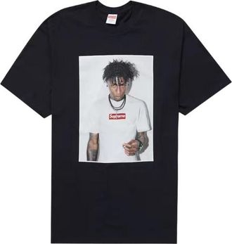 SUPREME NBA Youngboy T-shirt - Heren - T-shirts - Zwart - XL - Katoen - Tops