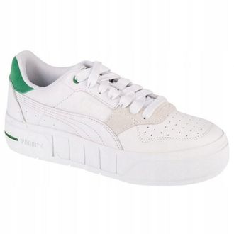 Puma Dames/Dames Cali Court Match Leren Trainers (Wit)