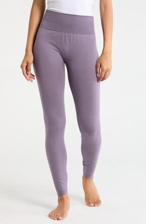 Smartwool Intraknit All Season Merino Wool Blend Base Layer Leggings in Purple Storm at Nordstrom, Size X-Large