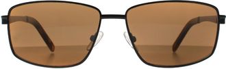 Calvin Klein Rectangle Mens Ruthenium Brown CK22122S - Grey Metal - One Size