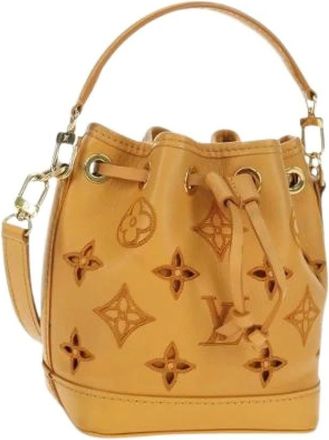Louis Vuitton Bolso tipo cubo Pre-owned Vintage - Pre-owned - Mujer - Beige - ONE SIZE