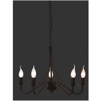 Trio Leuchten Suspension Country 5x40w Attacco E14 Bronzo R1198-24