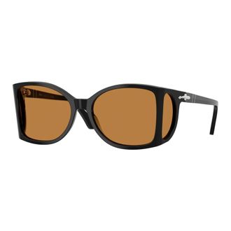 Persol Po0005 Sunglasses - male - Persol - Sunglasses - Black - 54 MM - Accessories