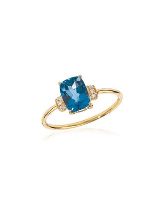 Tiramisu 14K 2.02 ct. tw. Gemstone Dainty Ring