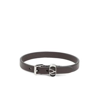 Valentino Garavani Bracelets, male, Brown, Size: ONE SIZE Brown Bracelet for Mens Accessories
