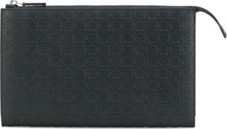 Ferragamo Gancino clutch - Nero