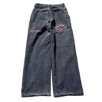 Jean Baggy Homme Vintage - Coupe Ample Sarouel, Denim Japonais, Style Hip-hop Y2K Streetwear