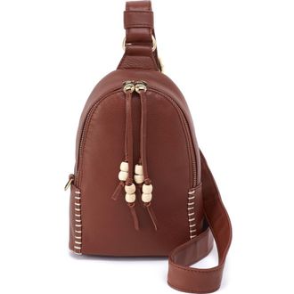 Hobo Fern Leather Sling Bag in Cocoa Bean at Nordstrom