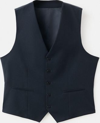 Mango Gilet completo slim fit navy - Uomo - 44 - MANGO MAN