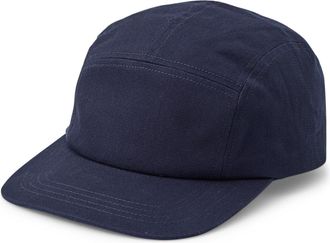Sun + Stone Sun Stone Mens Solid Panel Cap Blue