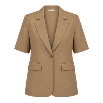 Imperial Blazers, female, Beige, L, Giacca Manica Corta