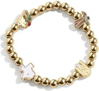 BaubleBar Texas Longhorns Pisa Bracelet in Gold at Nordstrom