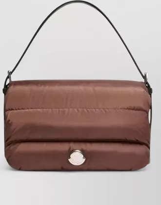 Moncler caradoc leather clutch bag