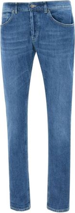 Dondup George Jeans - Heren - Regular Fit Jeans - Blauw - W31 - Katoen - Jeans