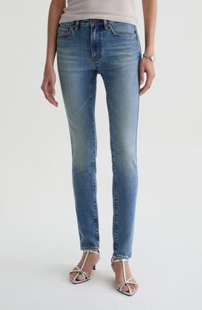 AG - Adriano Goldschmied Quinn Low Rise Cigarette Jeans in 16 Years Affinity at Nordstrom, Size 23