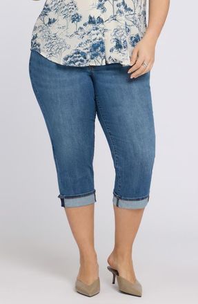 NYDJ Marilyn Cuffed Capri Jeans in Wild River at Nordstrom, Size 16W