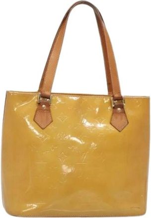 Louis Vuitton Tweedehands leren handtassen - Dames - Vintage Shopper - Geel - ONE Size - Vintage