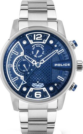 Police PEWJK2203303 Mens Lanshu Watch - Silver - One Size
