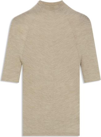 BOSS Crew-neck sweater in Merino wool