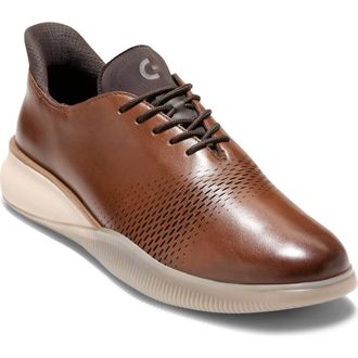 Cole Haan 6.ZeroGrand Laser Wing Oxford in Woodbury /Dark Chocolate at Nordstrom, Size 10.5
