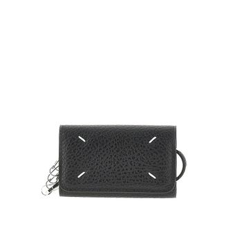 Maison Margiela Four Stitches leather key-holder Man One Size