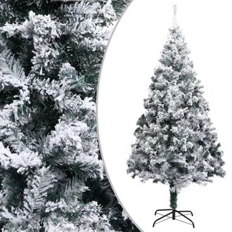 vidaXL &Aacute;rbol De Navidad Artificial Verde Con Nieve 180 Cm Vidaxl