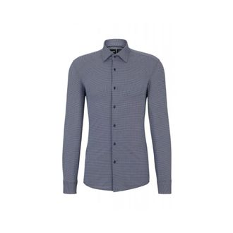 HUGO BOSS Overhemden, Heren, Blauw, M, P-Hank Kent Shirt