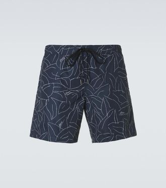 Brioni Printed swim trunks