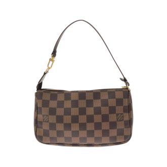 Louis Vuitton Damier Ebene Coated Canvas Pochette (Pre-Owned)