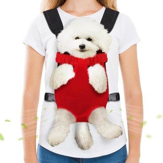 OEM Mochila Transportadora Para Mascotas: Transport&iacute;n Frontal Ajustable Para Perros Y Gatos, Acampada Y Viajes, Gatos Y Cachorros Peque&ntilde;os Y Medianos