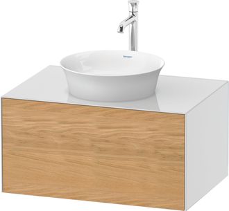 Duravit Duravit - Tulip Blanco, Mueble De Ba&ntilde;o Montado En La Pared, Ancho