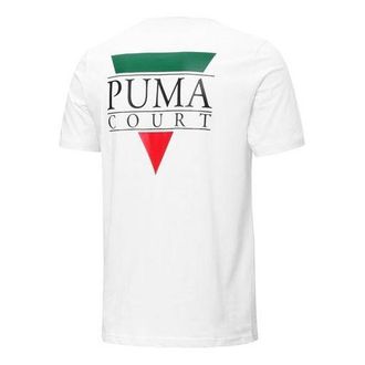 Puma Tennis Club Graphic Tee White 536958-02